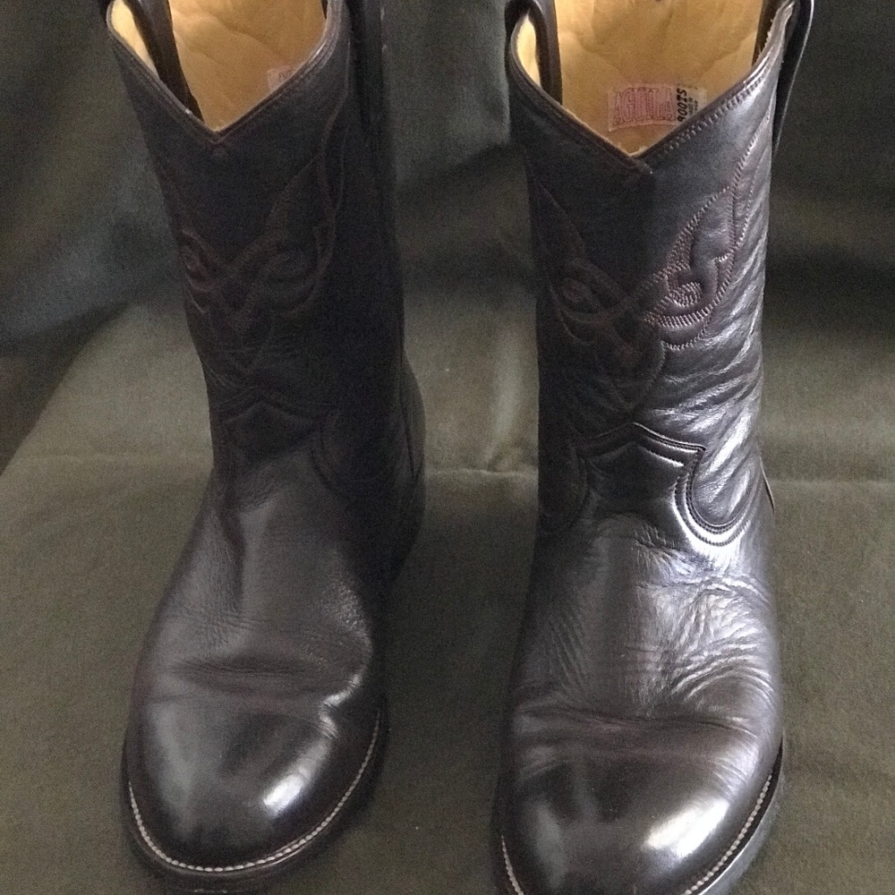 Aguila Roper Style Cowboy Boots 10 e